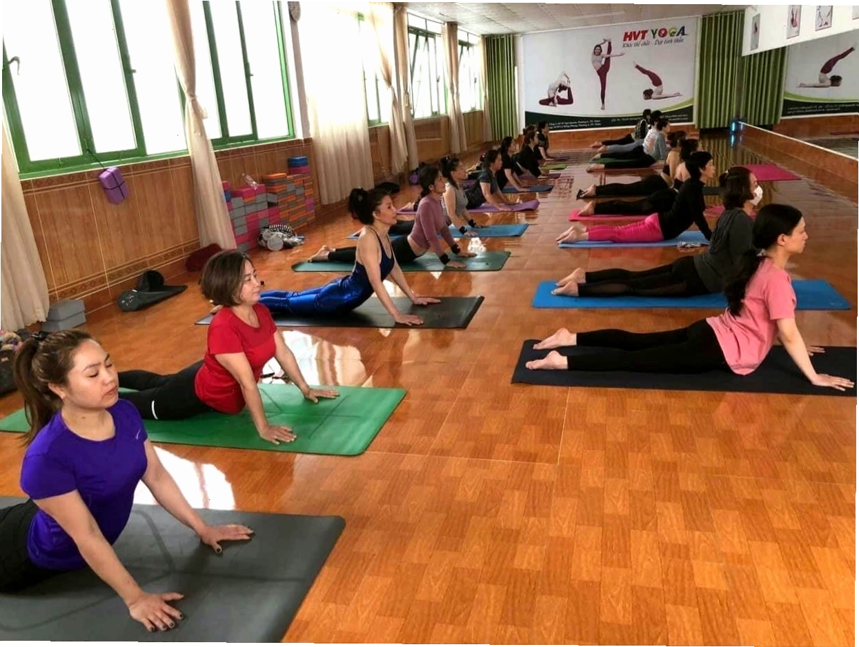 Lớp học yoga tại Yoga Cẩm Tú Cầu, Đà Lạt