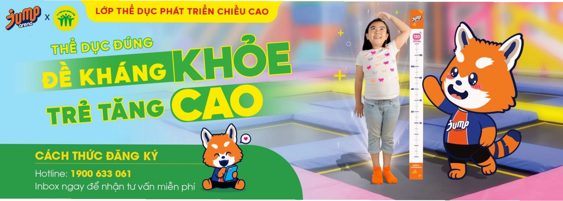 Lớp thể dục phát triển chiều cao ứng dụng công nghệ FMS
