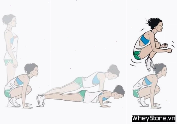 Lưu ý cần thiết khi thực hiện bài tập burpee