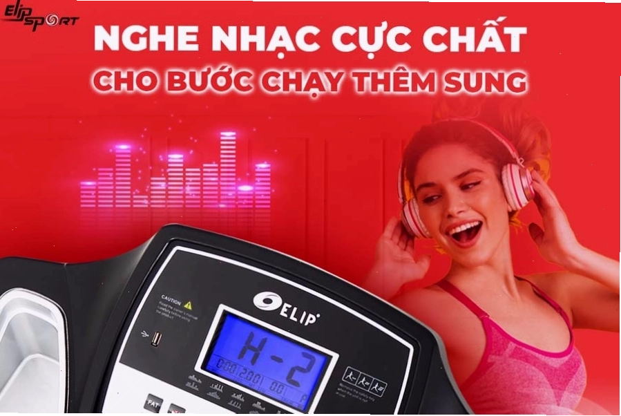 Máy chạy bộ gia đình Elipsport