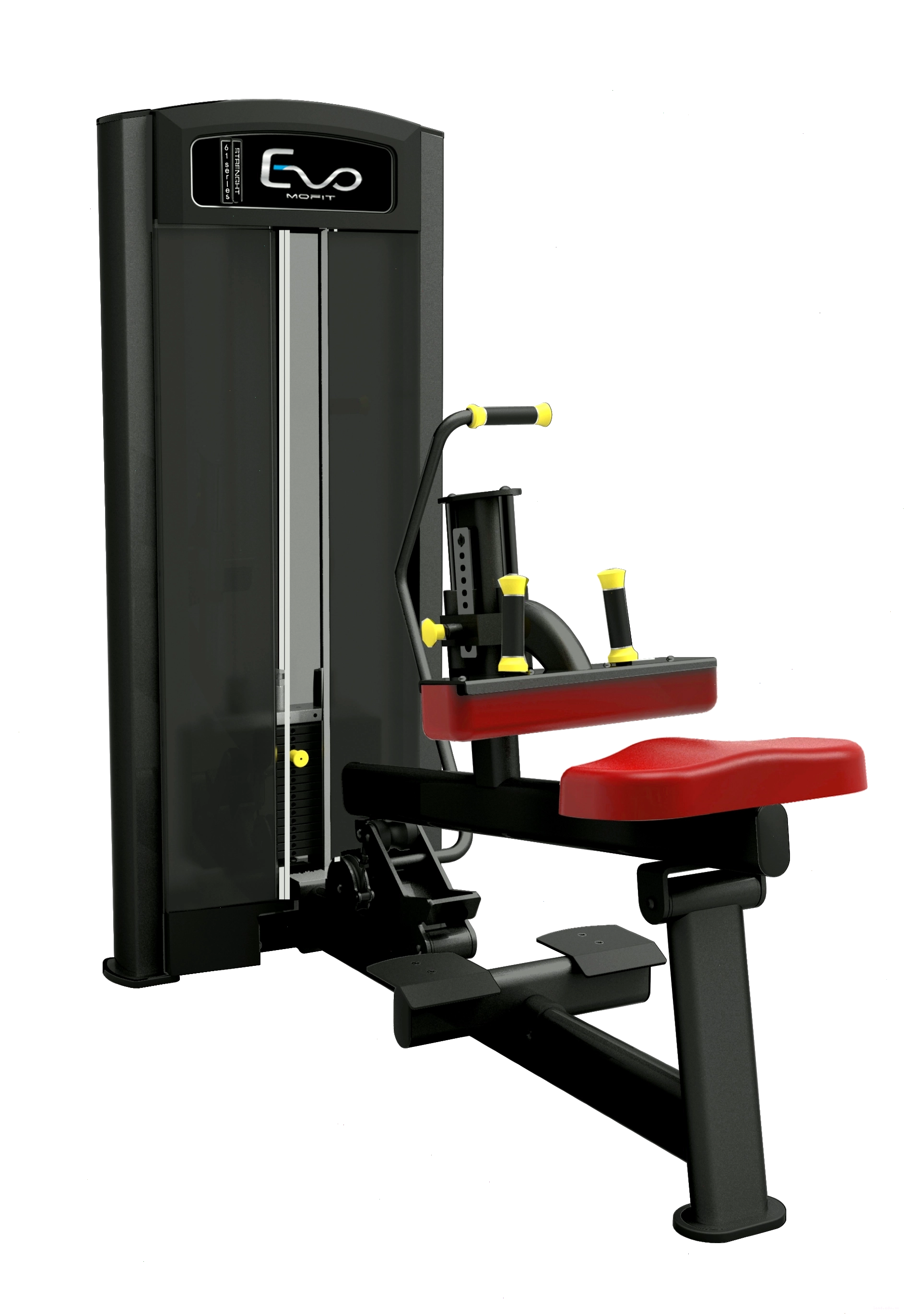 Máy tập bắp chân Seated Calf 61A30 với bộ tạ 80kg