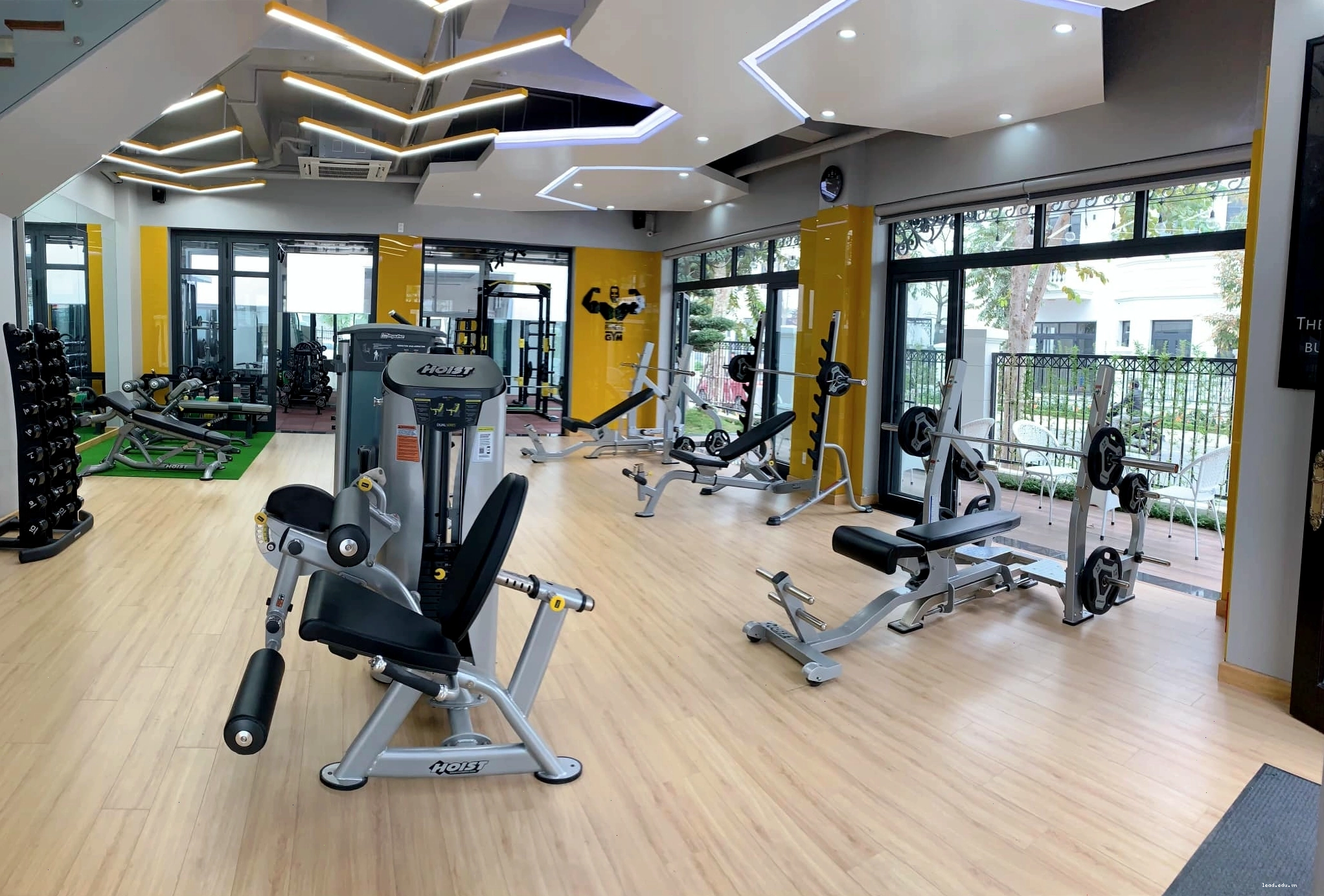 Máy tập cơ chân Hoist