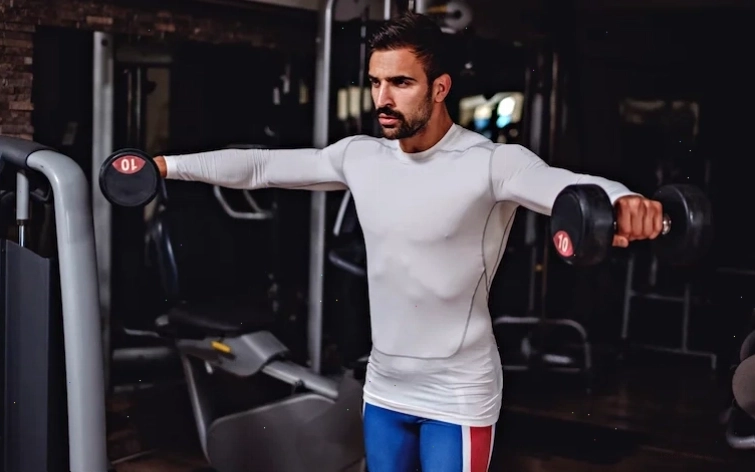Máy tập vai chuyên dụng cho bài side lateral raises