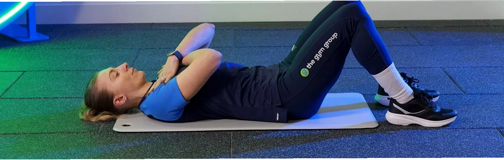 Minh họa bài tập Bicycle Crunches