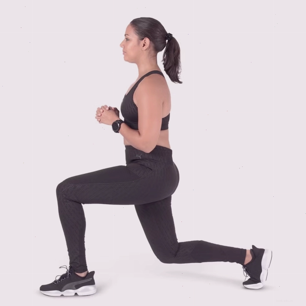 Minh họa bài tập jumping lunges