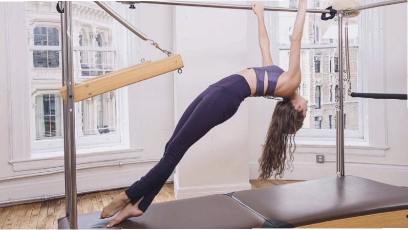 Minh họa bài tập Pilates cơ bản