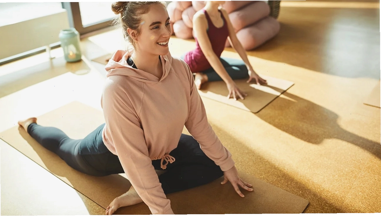 Minh họa lợi ích của Pigeon Pose cho vùng hông và lưng