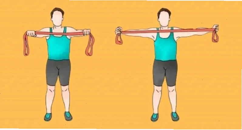Minh họa lợi ích của tập vai với dây kháng lực cho sụn khớp