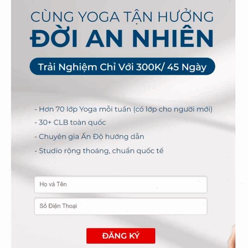 Một lớp học Yoga tại California Fitness & Yoga với không gian rộng rãi