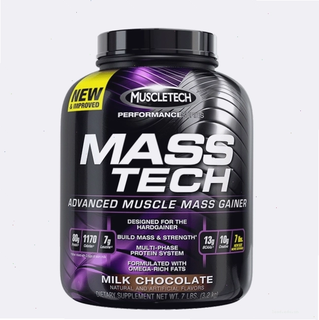 MuscleTech Mass Tech 7lbs cho mục tiêu tăng cân, tăng cơ