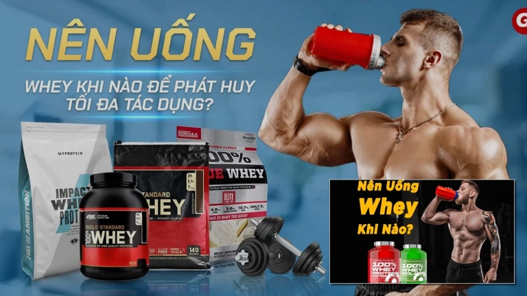 Nên Uống Whey Trước Hay Sau Khi Tập Gym Để Đạt Hiệu Quả Tốt Nhất 2026?
