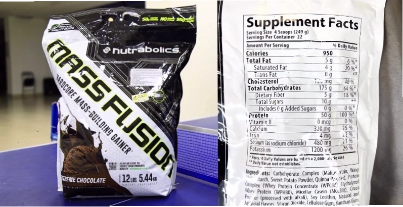 Nutrabolics Mass Fusion 12lbs - Sữa tăng cân nhanh được ưa chuộng