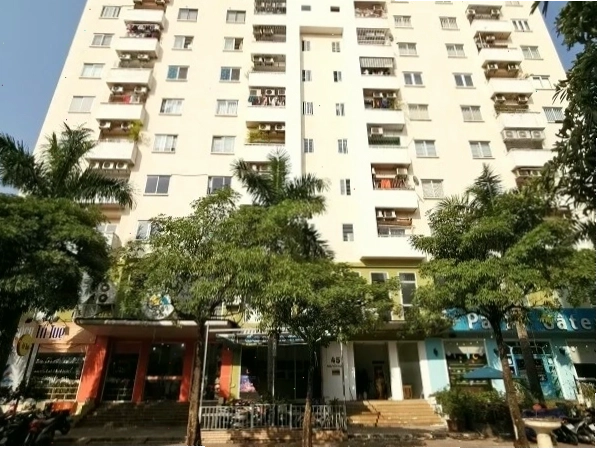 Phối cảnh chung cư 45 Nguyễn Sơn Long Biên thể hiện sự hiện đại