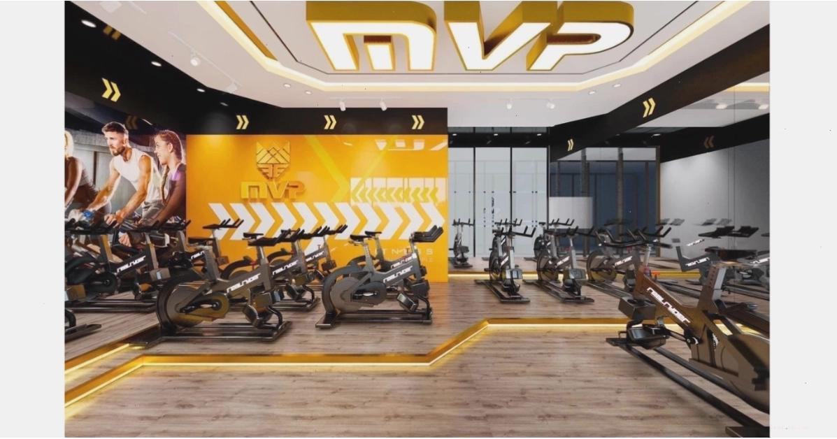 Phòng tập hiện đại tại MVP Fitness Nguyễn Văn Huyên
