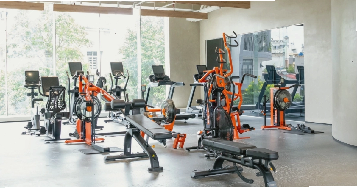 Phòng tập KOI Fitness với trang thiết bị nhập khẩu cao cấp