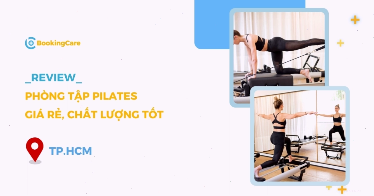 Phòng tập Pilates giá rẻ tại TP.HCM với không gian thoáng đãng