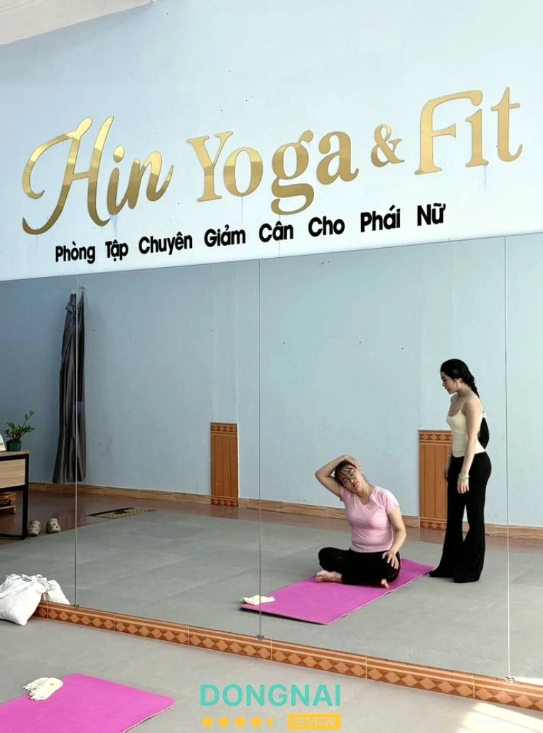 Phòng tập yoga ở Biên Hòa Hin Yoga & Fit với không gian yên tĩnh