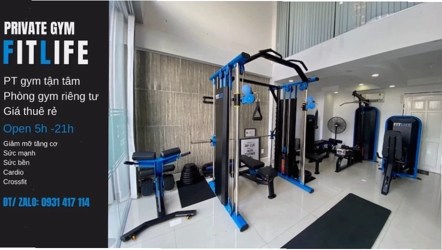 Private Gym chất lượng HCM với không gian riêng tư 1 kèm 1