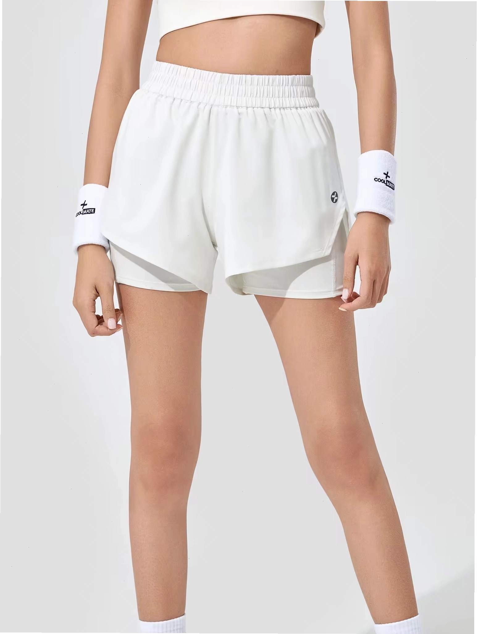 Quần shorts nữ chạy bộ 2 lớp 3.5 inch Core Shorts