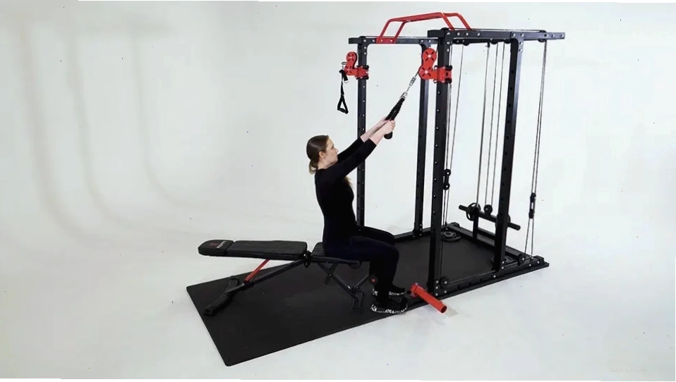 Rope cable pulldown view 1