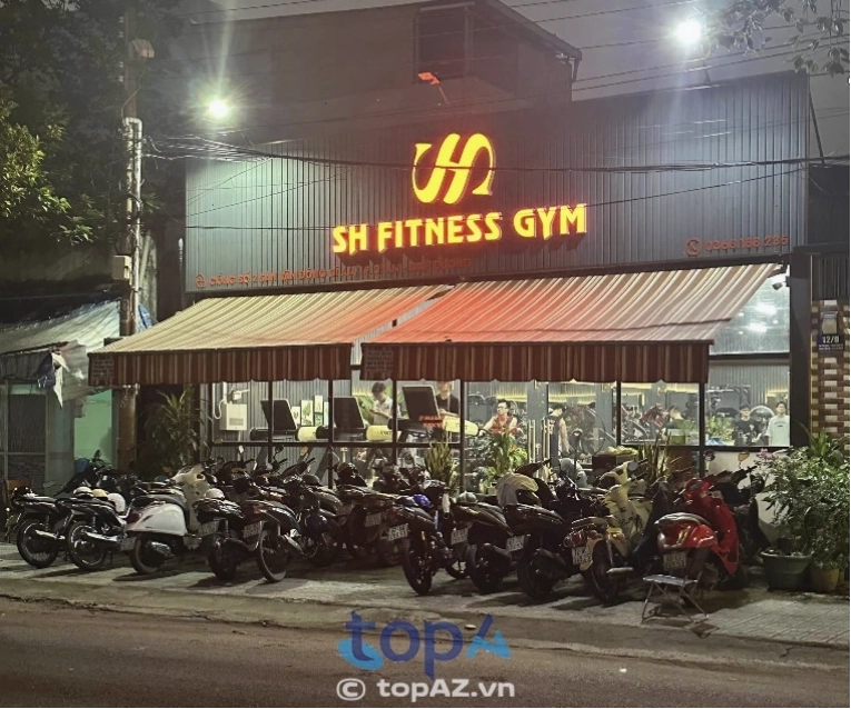 SH FITNESS GYM Dĩ An với thiết bị tập luyện đa dạng