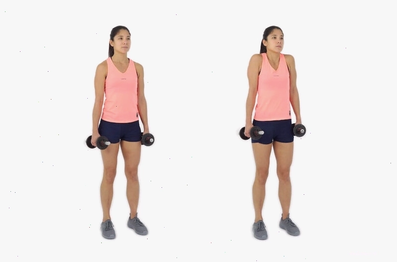 Shoulder Shrugs với các động tác nhún vai đơn giản