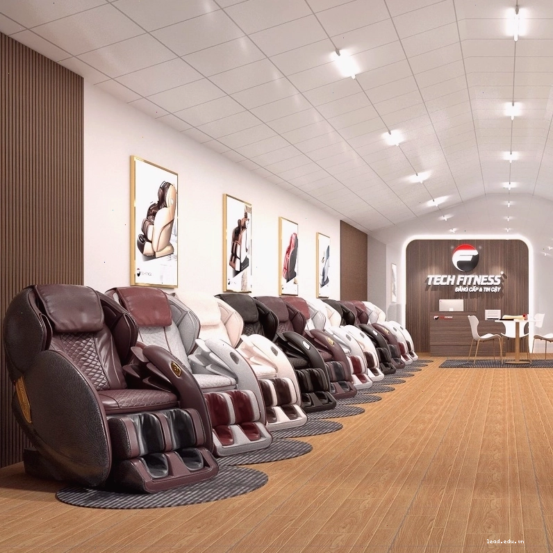 Showroom trưng bày sản phẩm Tech Fitness