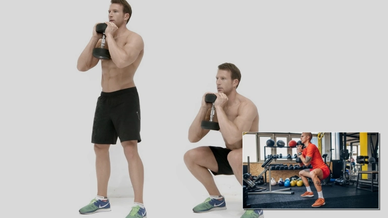 Squat Với Tạ Đơn: Bài Tập Toàn Diện Cho Vóc Dáng Chuẩn Form