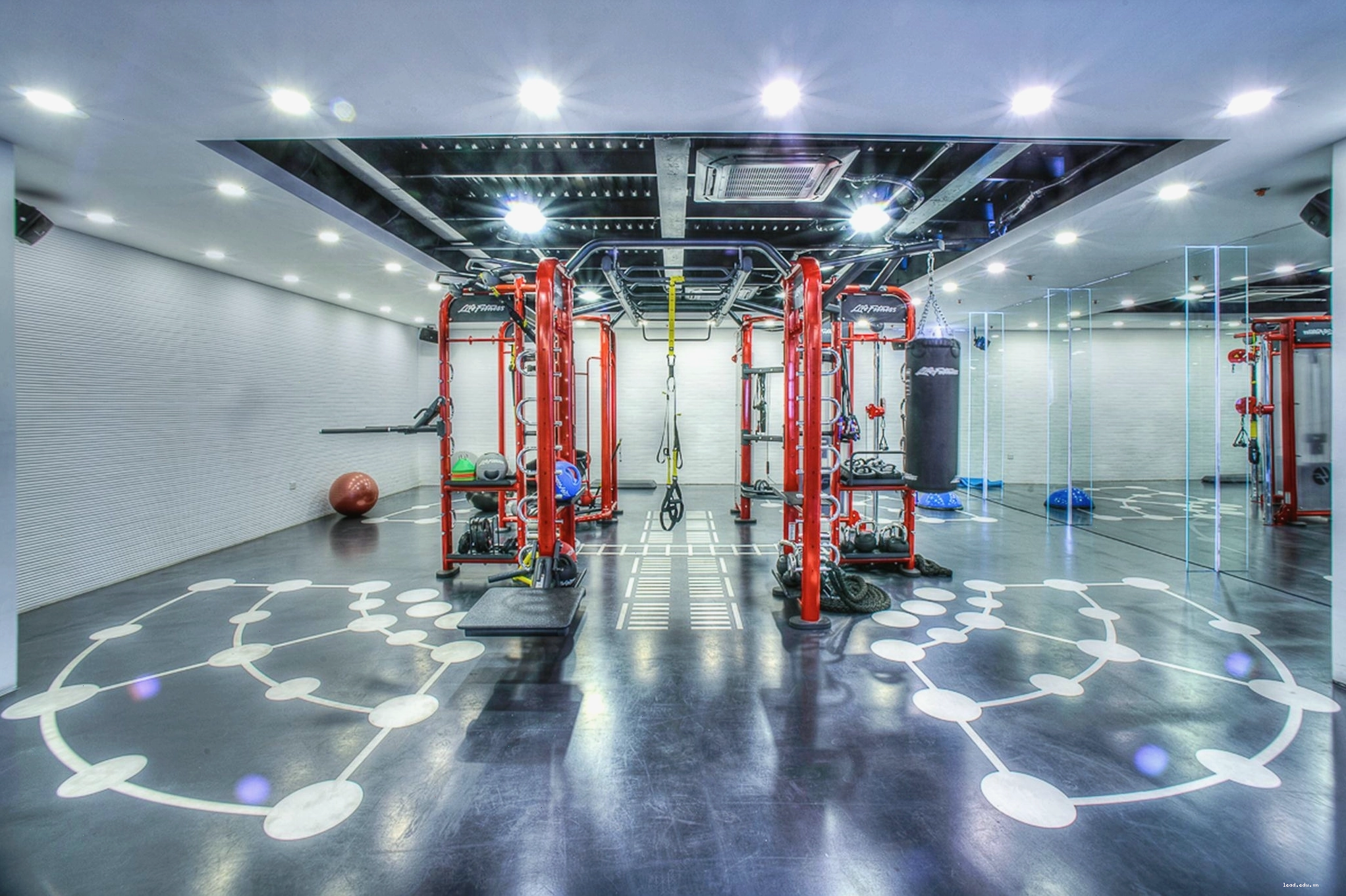 Studio tập Yoga tại LEO Fitness Center