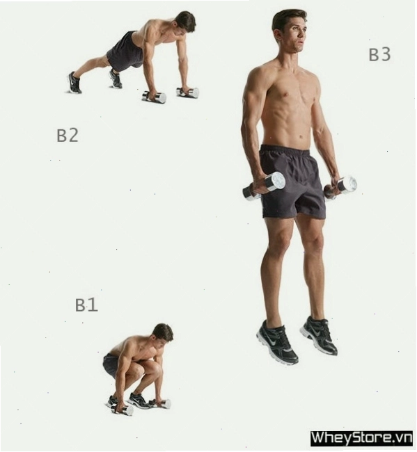 Tác dụng của bài tập burpee đối với sức khỏe