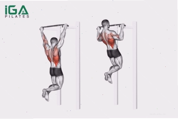 Tập Hip-to-bar Pull-up để luyện cho động tác Muscle Up