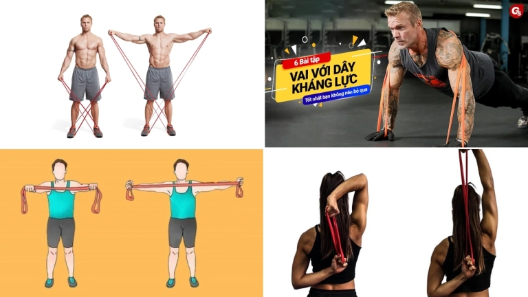 Tập vai với dây kháng lực: Hướng dẫn chi tiết và lợi ích sức khỏe
