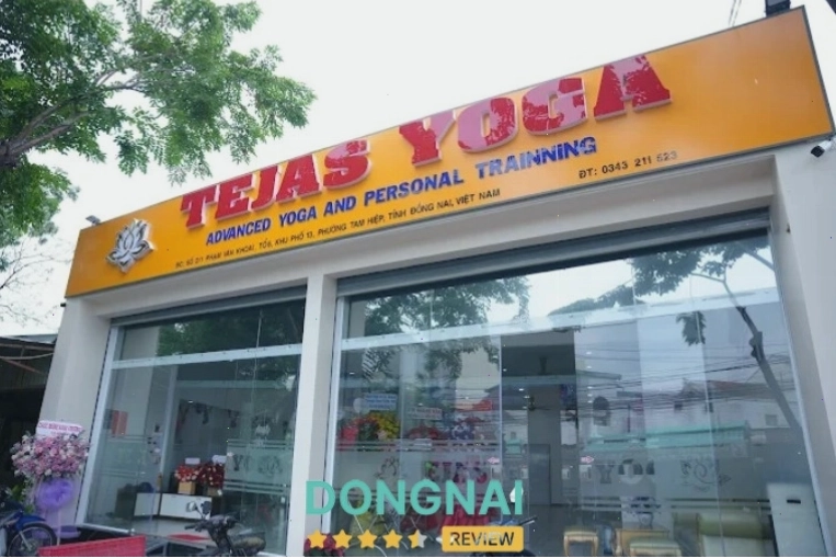 Tejas Yoga Biên Hòa - Chợ Tân Hiệp với không gian tập luyện chuyên nghiệp