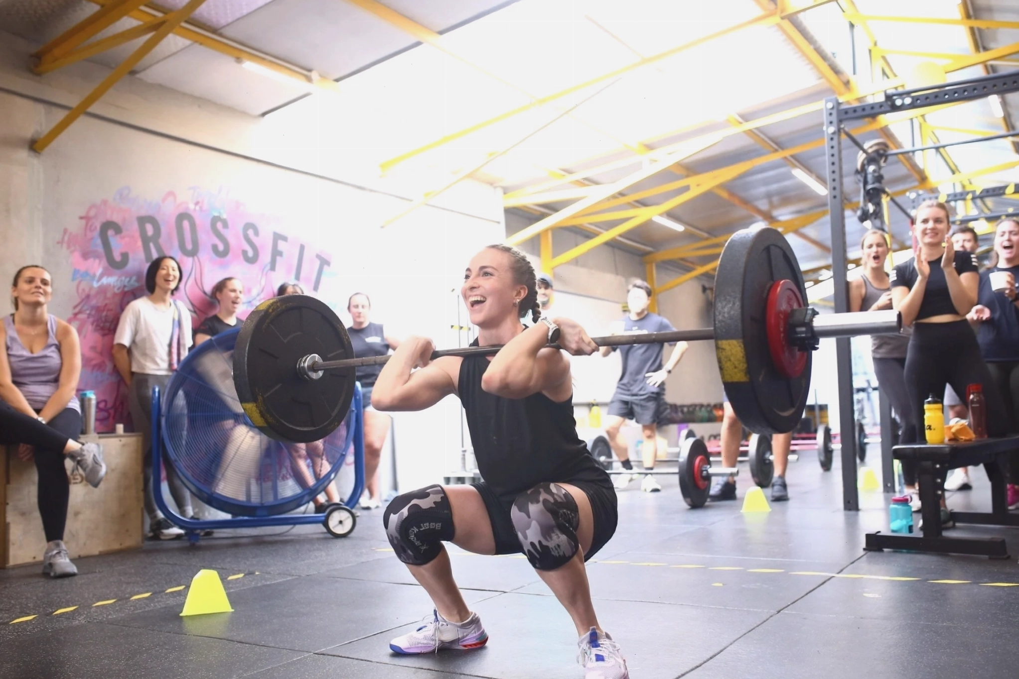Thành viên CrossFit Hanoi chia sẻ khoảnh khắc tập luyện