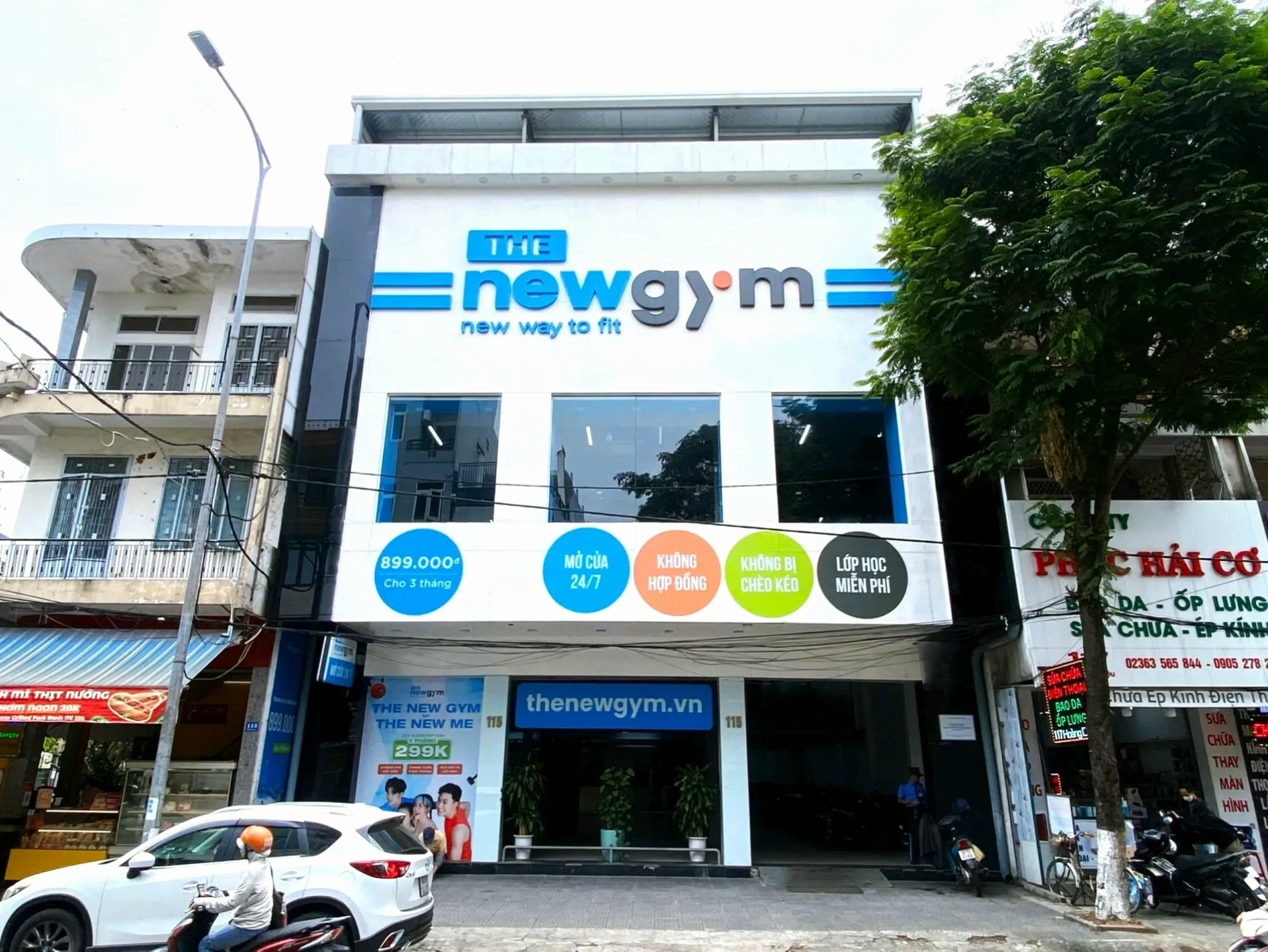 The New Gym Đà Nẵng với không gian tập luyện đa dạng