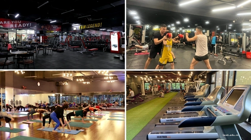 Thiết bị và không gian tại Newtime Fitness & Yoga