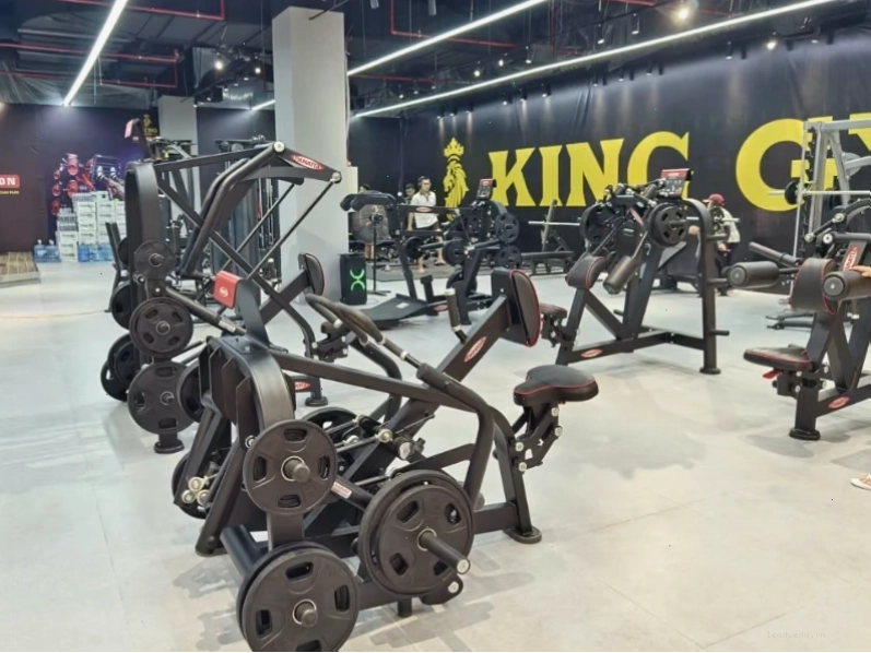 Thiết kế không gian xanh, sạch đẹp tạo cảm giác thư giãn khi tập luyện