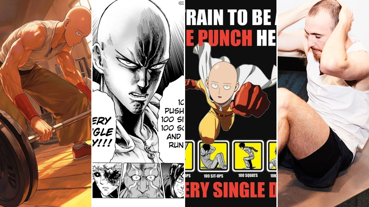 Thử Thách "Saitama Workout": Hành Trình Biến Đổi Cơ Thể Như Anh Hùng One Punch Man