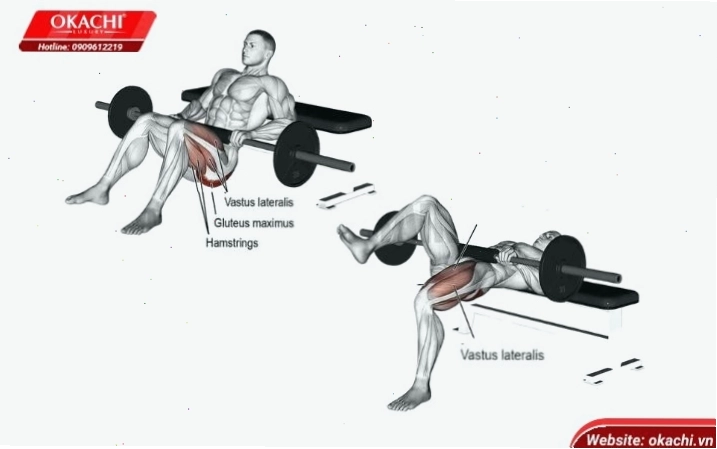 Thực hiện bài tập Single Leg Hip Thrust