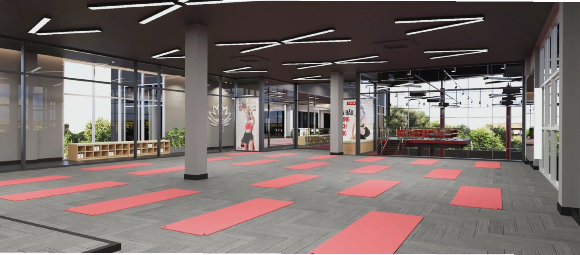 Toàn cảnh phòng tập CITIGYM Trường Chinh