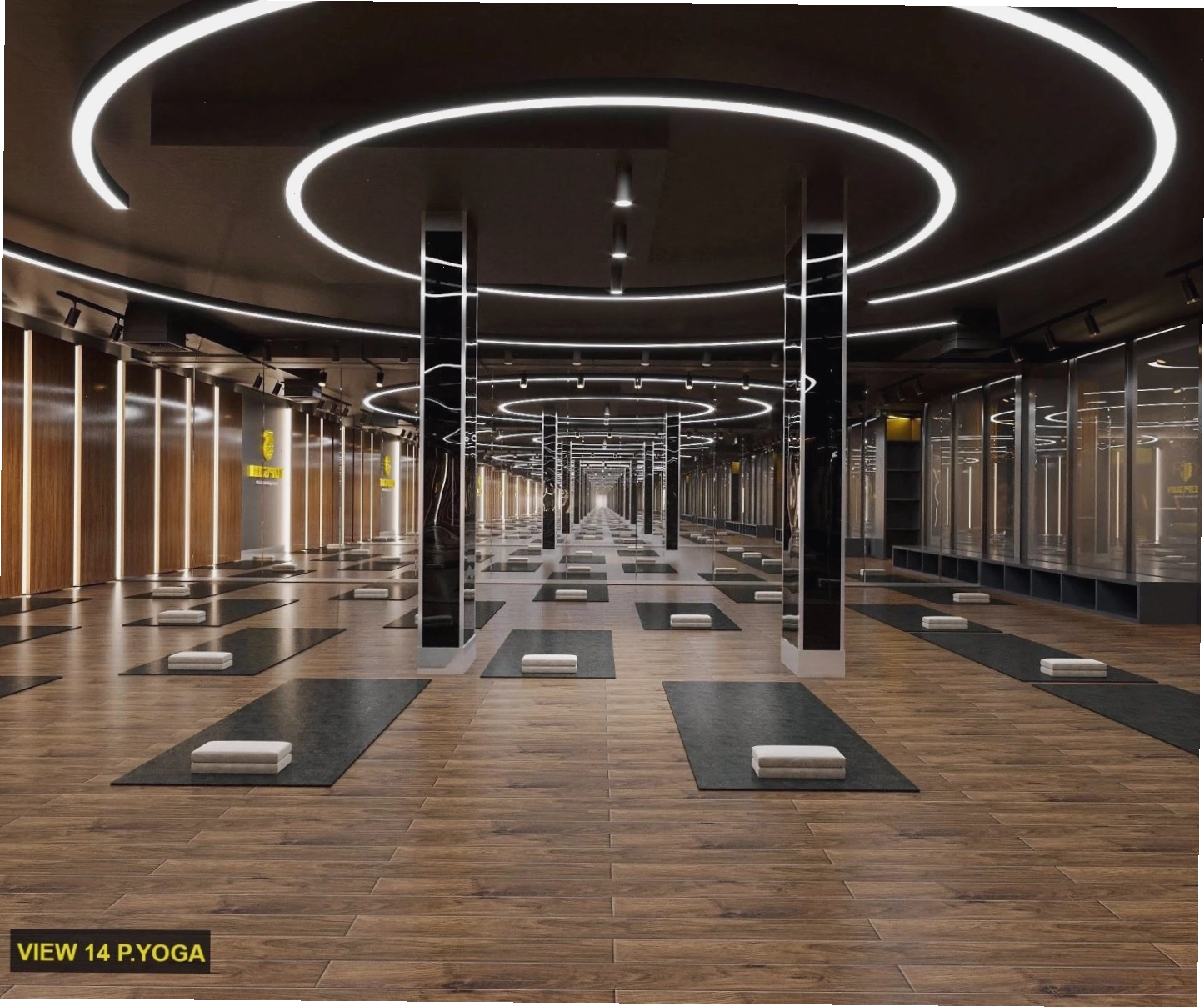 Trang thiết bị hiện đại tại California Fitness & Yoga Hà Nội