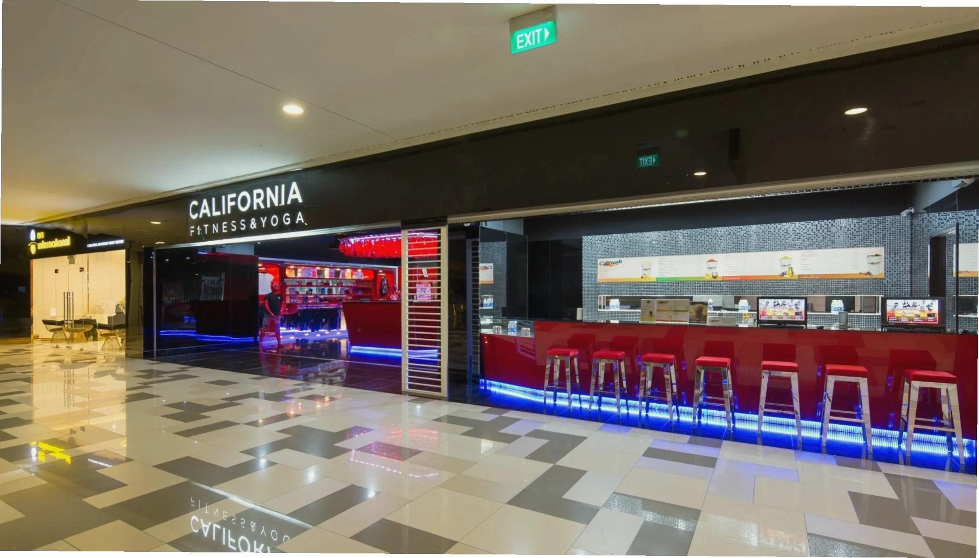 Trang thiết bị hiện đại tại California Fitness & Yoga Quận 7