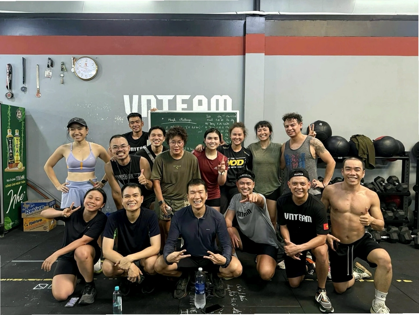 Trang thiết bị hiện đại tại một phòng tập CrossFit