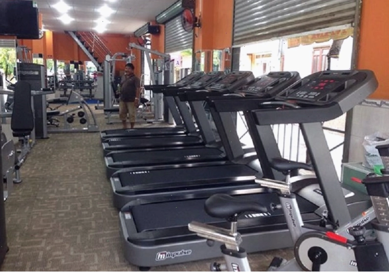 Trang thiết bị hiện đại tại phòng gym Vesco