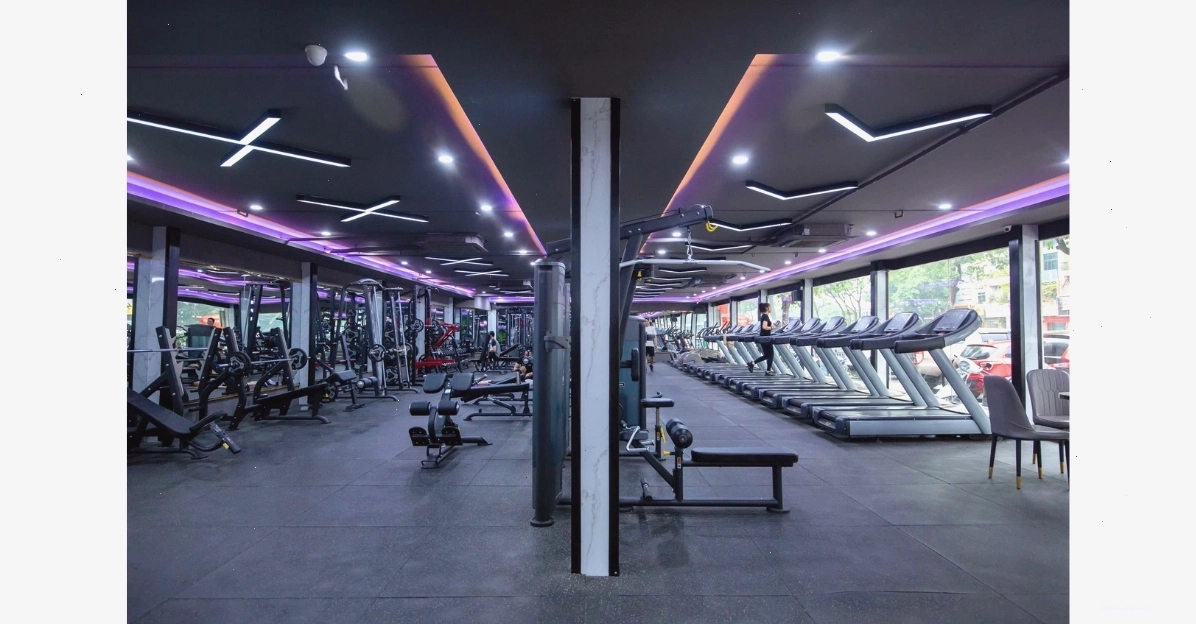 Trang thiết bị hiện đại tại Spring Fitness