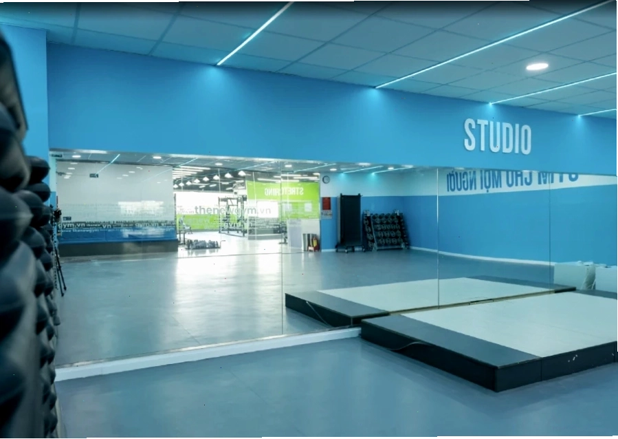 Trang thiết bị hiện đại tại The New Gym Nguyễn Thị Thập