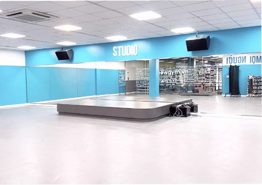 Trang thiết bị hiện đại tại The New Gym