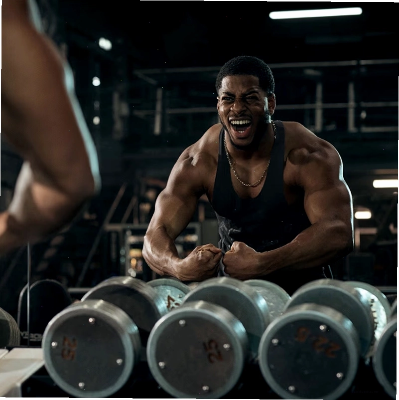 Vị trí kết thúc chuẩn của bài tập Arnold Dumbbell Press