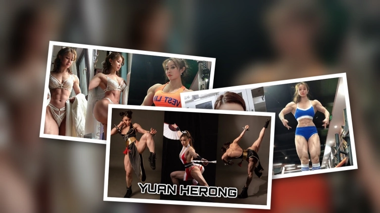 Yuan Herong: Hành trình lột xác của 'y tá cơ bắp' và những thay đổi ngoạn mục sau 6 năm